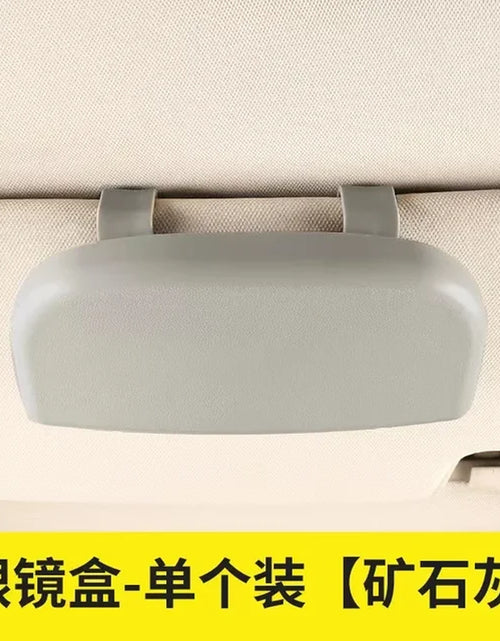 Load image into Gallery viewer, 1PC Glasses Holder Magnetic Car Sun Visor Glasses Case Organizer Glasses Box Holder Visor Sunshade Car Holder for Glasses
