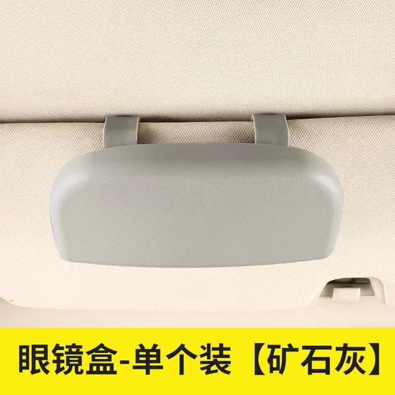 1PC Glasses Holder Magnetic Car Sun Visor Glasses Case Organizer Glasses Box Holder Visor Sunshade Car Holder for Glasses