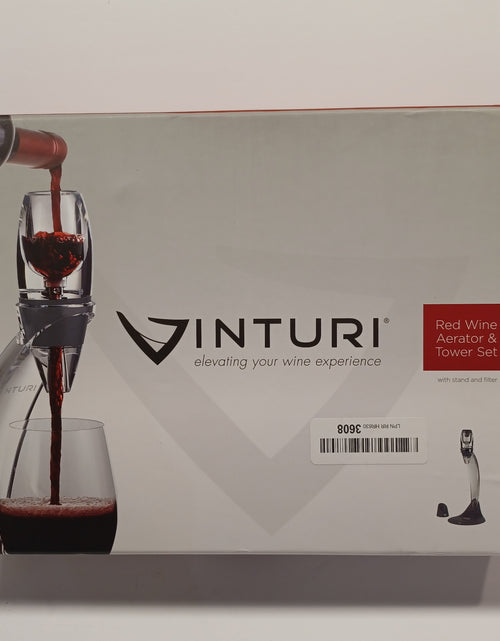 Load image into Gallery viewer, Vinturi Acrylic Wine Aerator Tower Set
