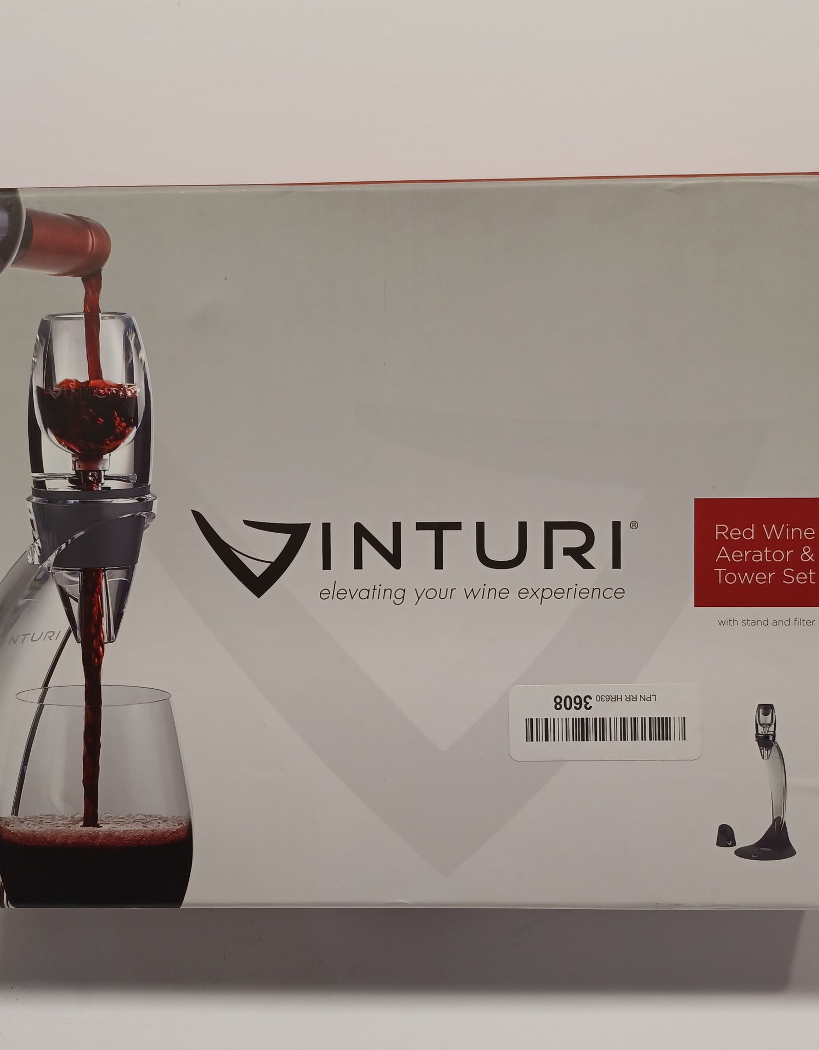 Vinturi Acrylic Wine Aerator Tower Set