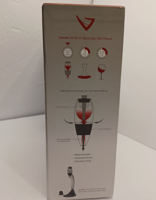 Load image into Gallery viewer, Vinturi Acrylic Wine Aerator Tower Set
