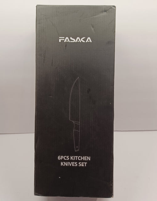 Load image into Gallery viewer, Fasaka 7Pcs Professional German High Carbon Stainless Steel Full-Tang knife set
