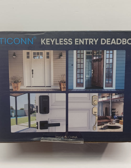 Load image into Gallery viewer, TICONN Keyless Deadbolt Entry Door Lock- Satin Nickle
