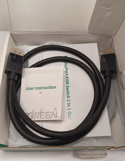 Load image into Gallery viewer, UGREEN 8K Displayport KVM Switch DP 1.4
