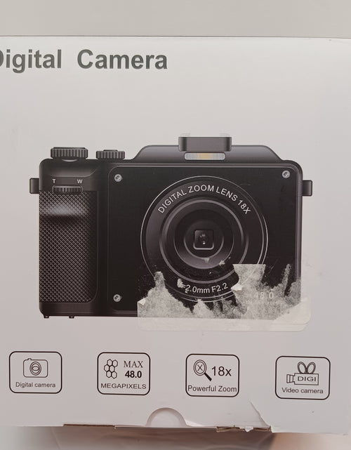 Load image into Gallery viewer, Digital Camera for Photography,  4K Vlog Camera
