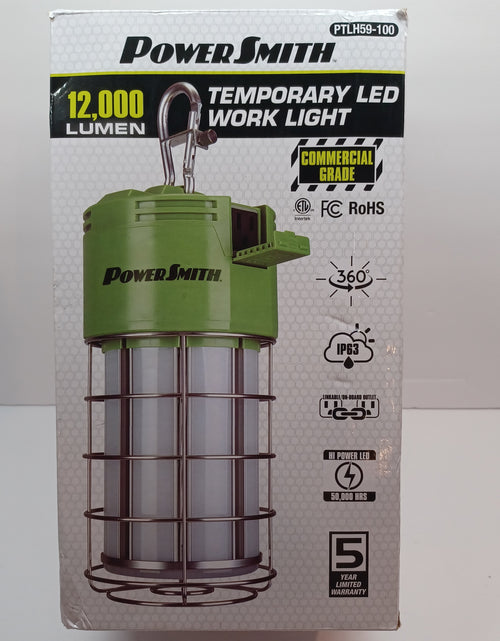 Load image into Gallery viewer, Powersmith 12,000 Lumen Temporary LED Work Light
