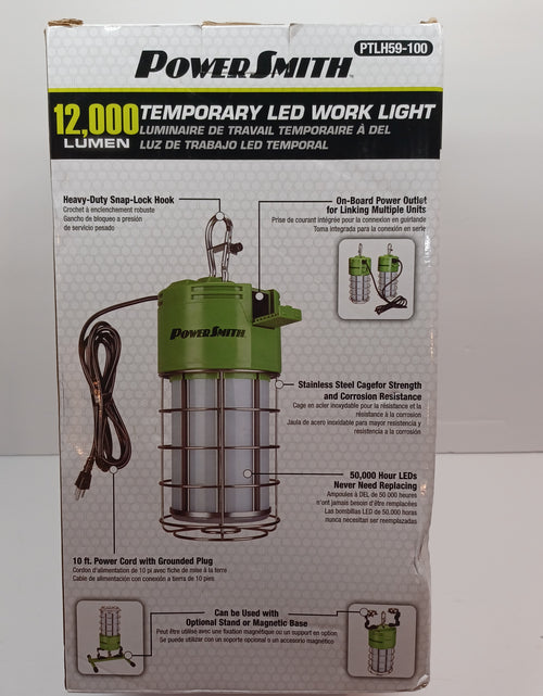 Load image into Gallery viewer, Powersmith 12,000 Lumen Temporary LED Work Light
