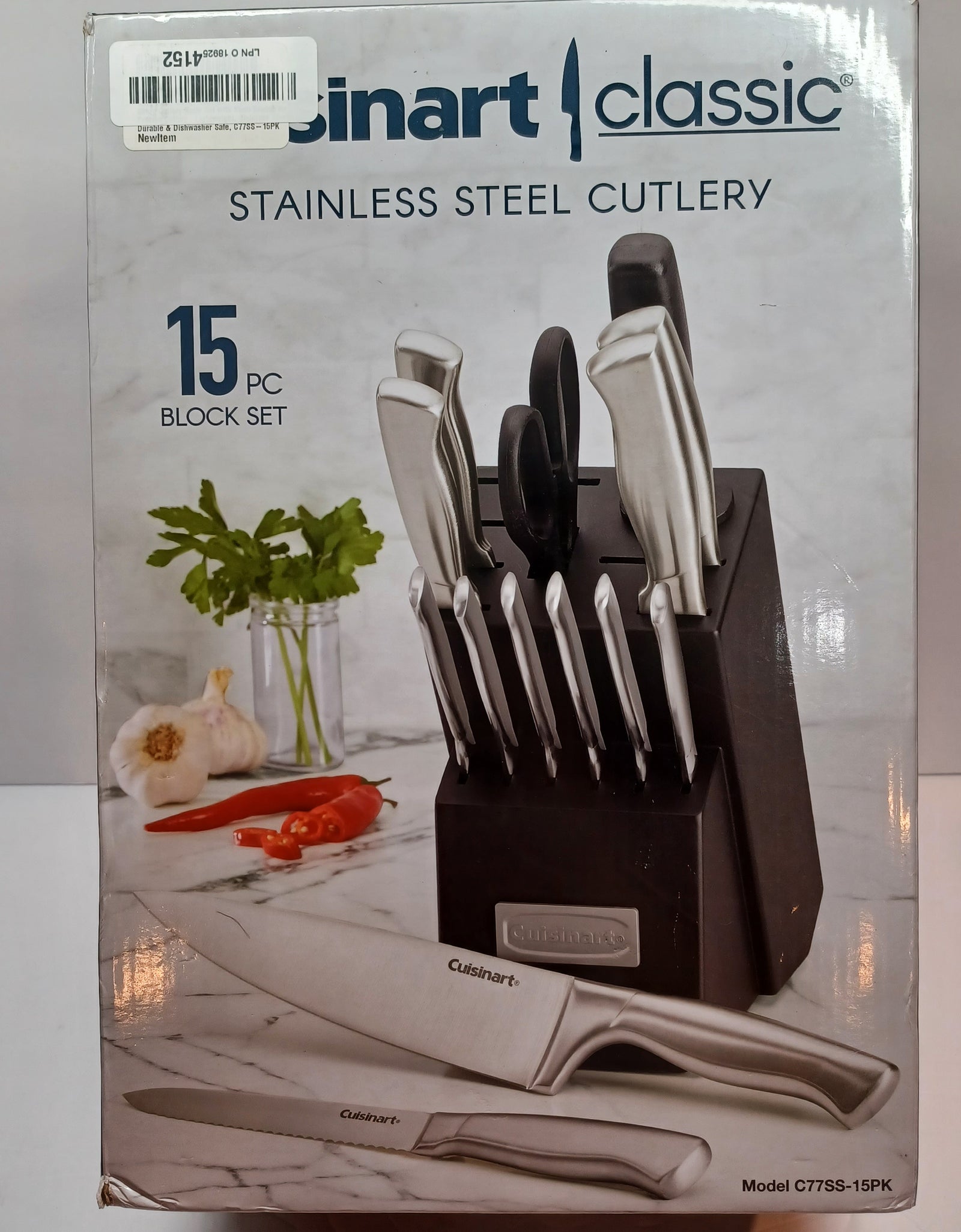 CUISINART Block Knife Set, 15pc