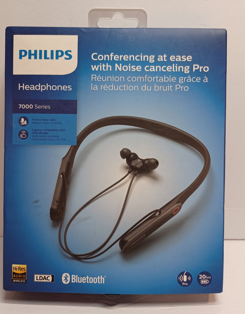 Load image into Gallery viewer, PHILIPS N7506 Neckband PC Headphones
