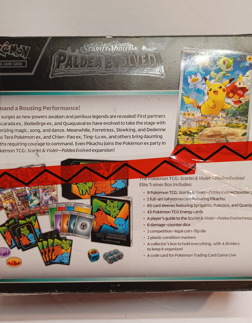 Load image into Gallery viewer, Pokémon TCG: Scarlet &amp; Violet - Paldea Evolved Elite Trainer Box
