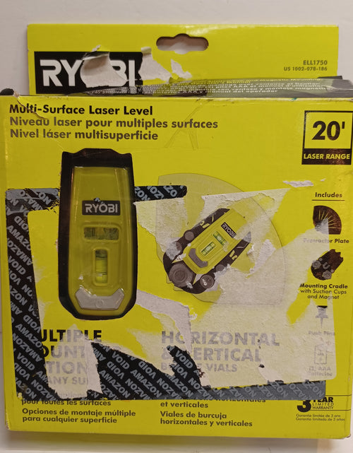 Load image into Gallery viewer, RYOBI Multi Surface Laser Level
