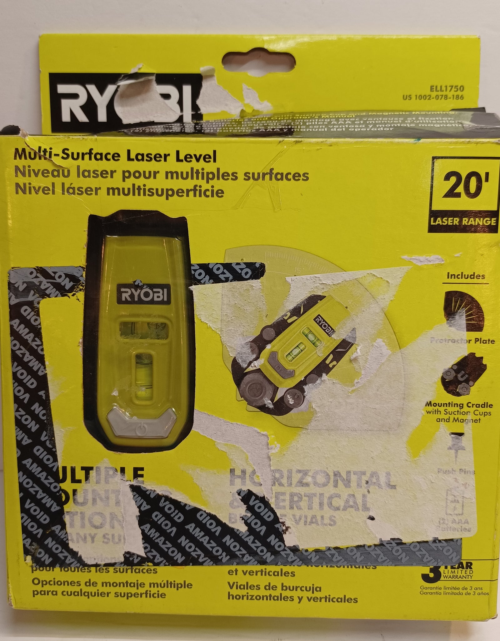 RYOBI Multi Surface Laser Level