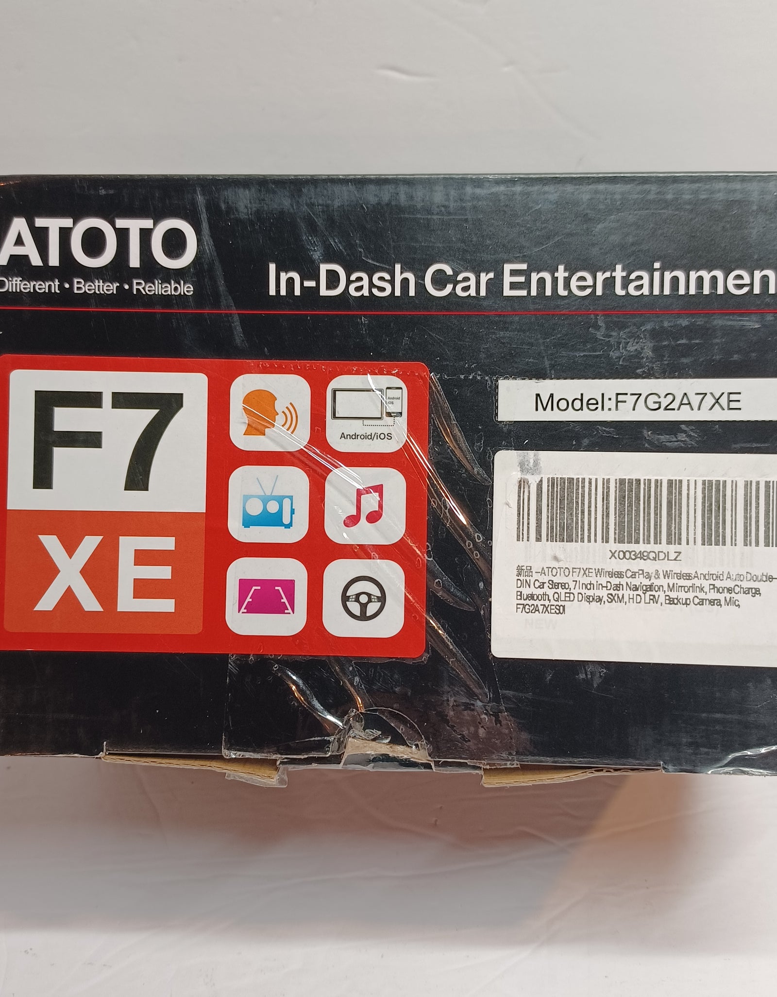 ATOTO F7 XE 7 Inch In-Dash Car Entertainment