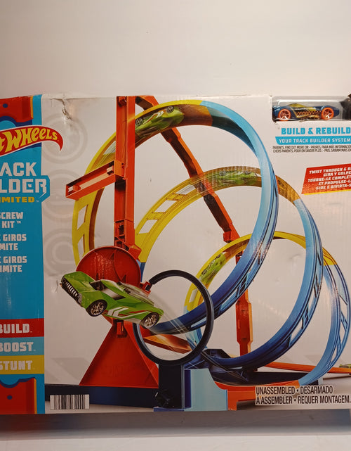 Load image into Gallery viewer, Hot Wheels Toy Car Track Set, Track Builder Unlimited
