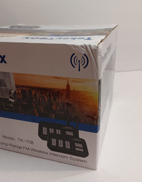 Load image into Gallery viewer, TekeyTBOX Multi-Channel Long-Range FM Wireless Intercom System
