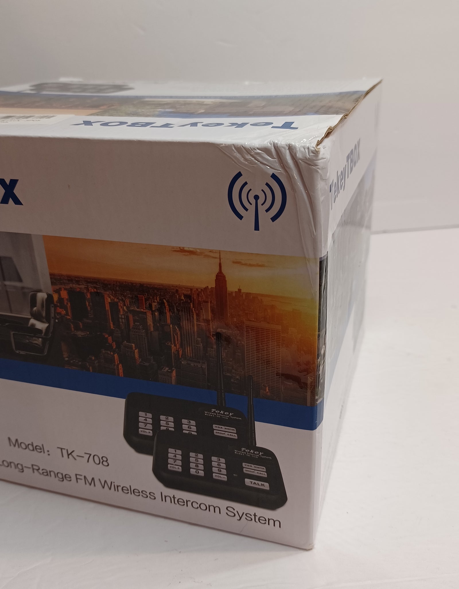 TekeyTBOX Multi-Channel Long-Range FM Wireless Intercom System