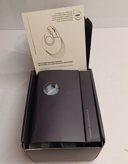 Load image into Gallery viewer, ProtoArc Vertical Wireless Trackball Mouse
