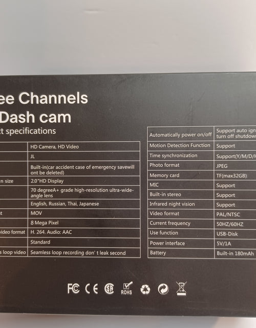 Load image into Gallery viewer, 4K Full UHD 3 Channel Dash Cam
