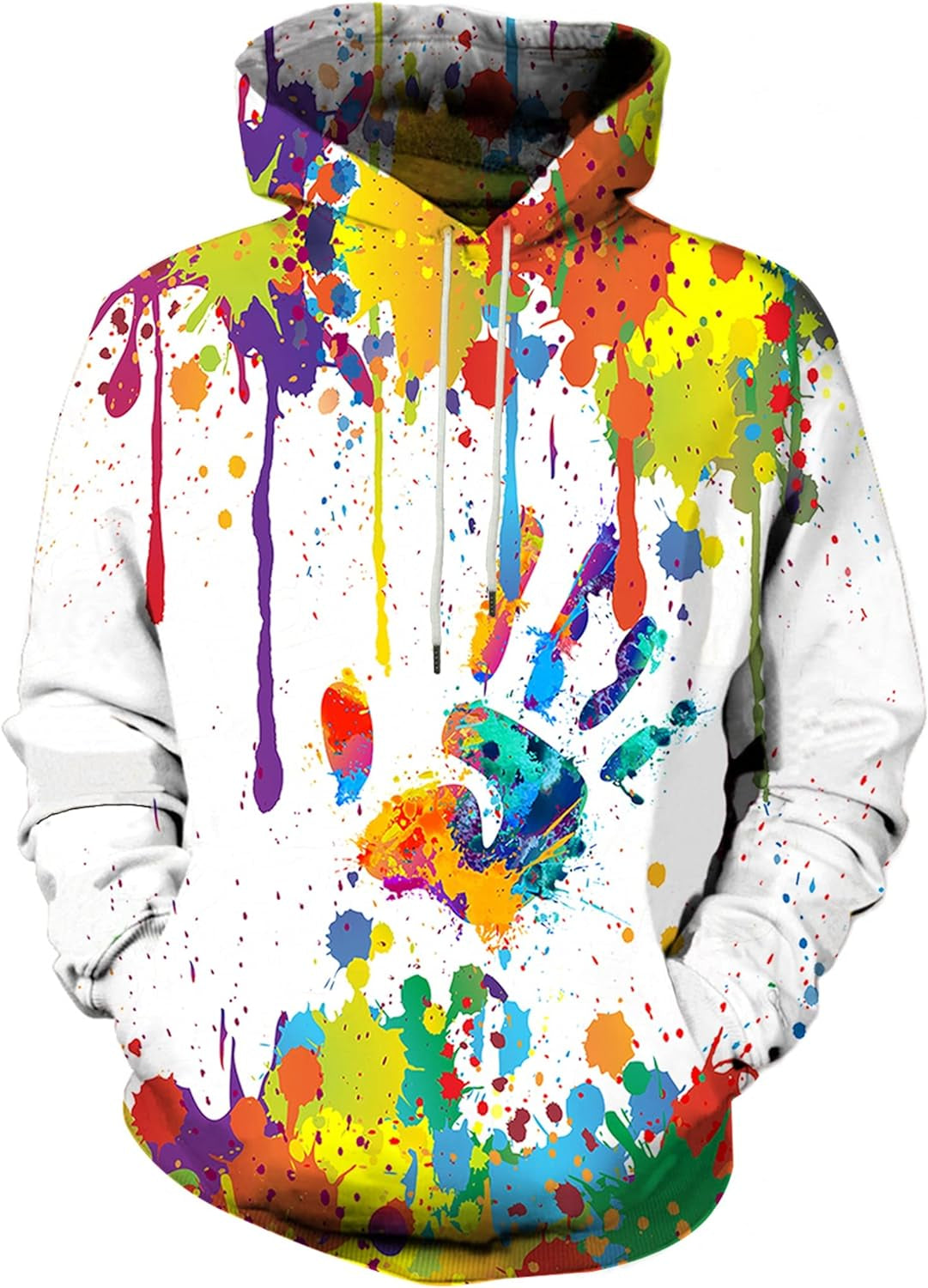 Unisex 3D Print Hoodies Graphic Space Pullover Hooded Sweatshirts for Men Women