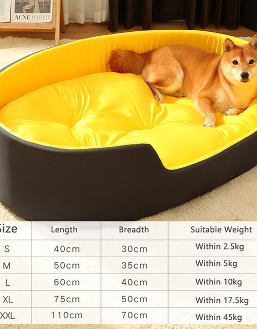 Load image into Gallery viewer, Pet Products Supplies Double Sided Pet Breathable Dog Sofa Bed Dog Nest Large Pet Beds for Dog Sofa Bed Luxury Cat Bed Supplies
