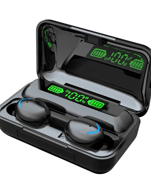 Load image into Gallery viewer, F9 Wireless Earphones Bluetooth TWS LED Dislpaly Binaural Headset Waterproof HD Calling CVC 8.0 Noise Reduction Headphones
