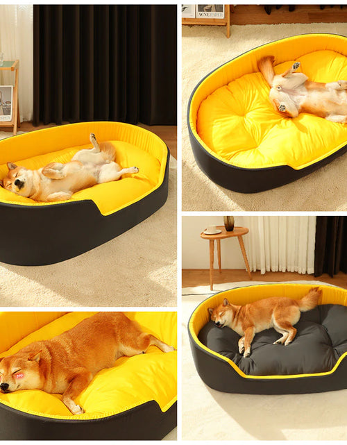 Load image into Gallery viewer, Pet Products Supplies Double Sided Pet Breathable Dog Sofa Bed Dog Nest Large Pet Beds for Dog Sofa Bed Luxury Cat Bed Supplies
