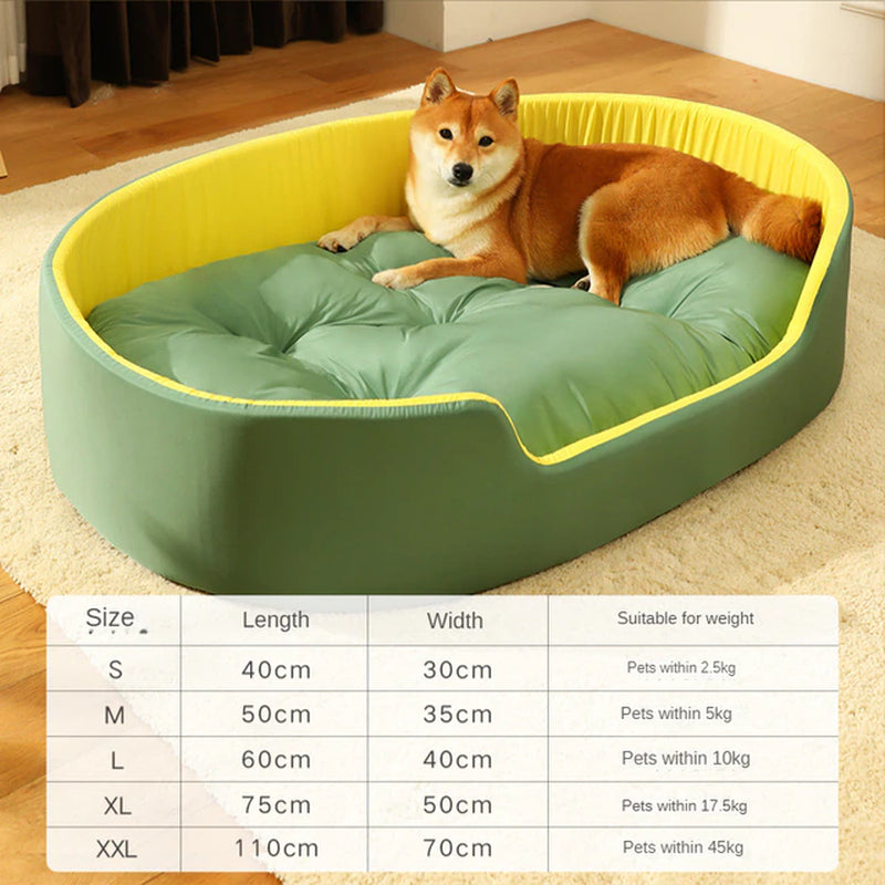 Pet Products Supplies Double Sided Pet Breathable Dog Sofa Bed Dog Nest Large Pet Beds for Dog Sofa Bed Luxury Cat Bed Supplies