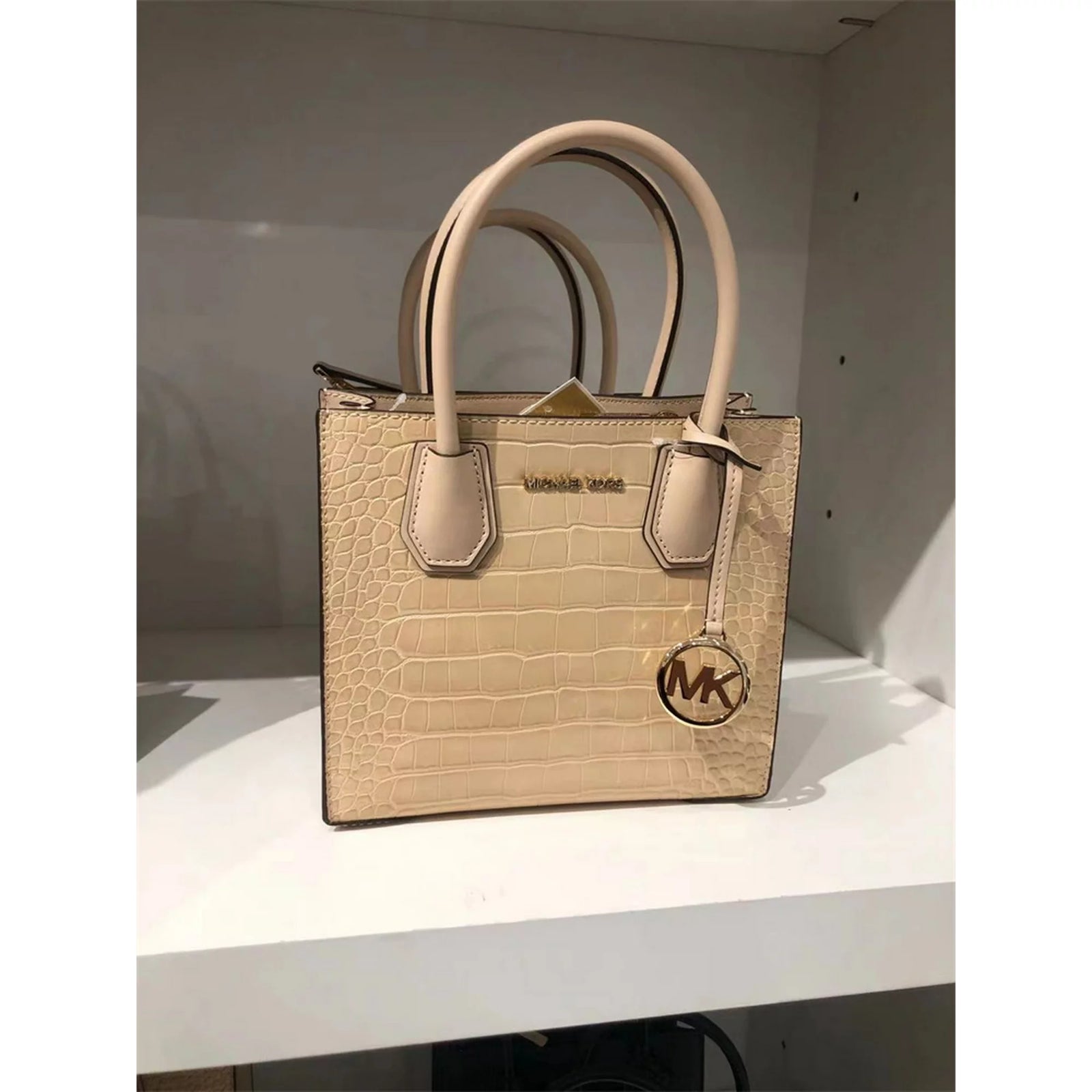 Michael Kors MERCER Medium Messenger Crossbody Satchel Bag $398