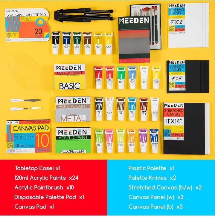 MEEDEN Acrylic Paint Set