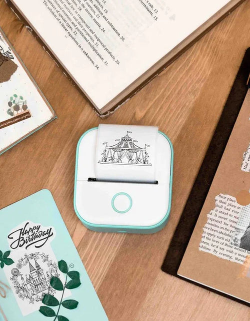 Load image into Gallery viewer, Mini Pocket Printer, Portable Mini Thermal Printer, Wireless Bluetooth Photo Printer, Portable Sticker Printer Diy Scrapbook
