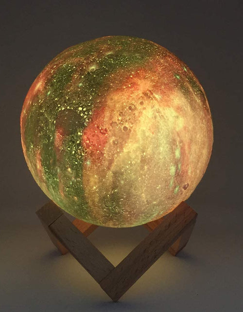 Load image into Gallery viewer, T20 3D Printing Moon Lamp Galaxy Moon Light Kids Night Light 16 Color Change Touch and Remote Control Galaxy Light as Gifts
