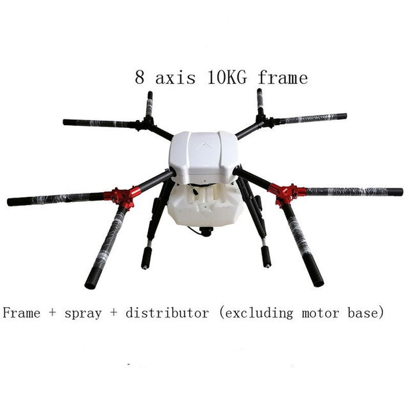 2020 New Arrival Remote Control Airplanes Drones Agricultural Uav 8-Axis 10-Liter Spraying Pesticide Sealed Enveloping Folding