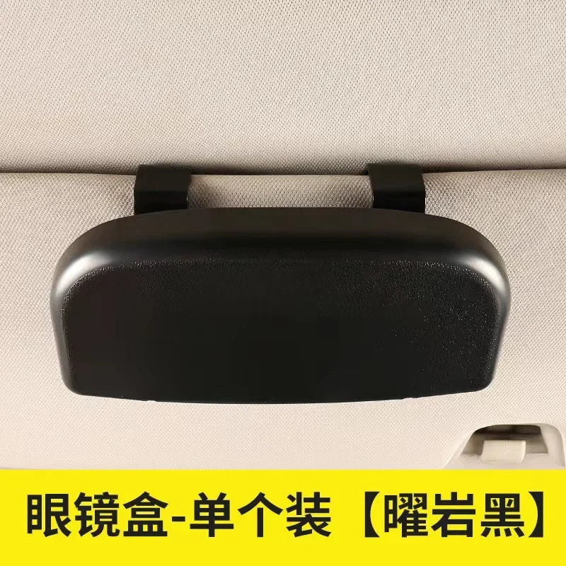 1PC Glasses Holder Magnetic Car Sun Visor Glasses Case Organizer Glasses Box Holder Visor Sunshade Car Holder for Glasses