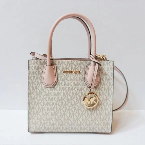 Load image into Gallery viewer, Michael Kors MERCER Medium Messenger Crossbody Satchel Bag $398
