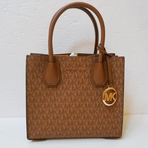 Load image into Gallery viewer, Michael Kors MERCER Medium Messenger Crossbody Satchel Bag $398
