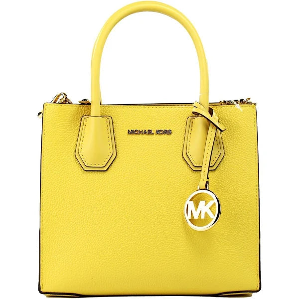 Michael Kors MERCER Medium Messenger Crossbody Satchel Bag $398